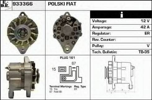 EDR 933366 - Генератор autozip.com.ua