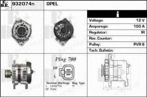 EDR 932074N - Генератор autozip.com.ua