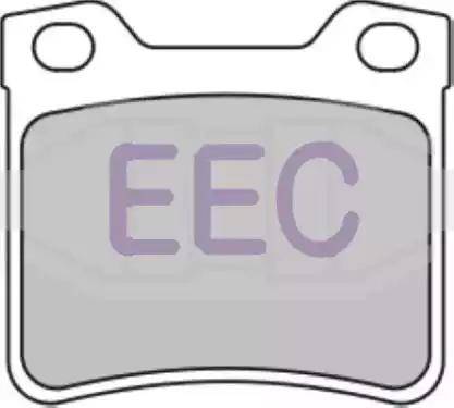 EEC BRP0906 - Гальмівні колодки, дискові гальма autozip.com.ua
