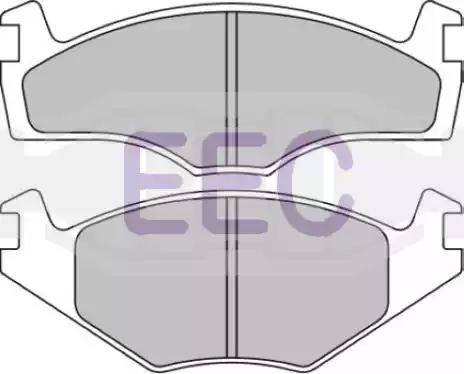 EEC BRP0855 - Гальмівні колодки, дискові гальма autozip.com.ua