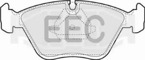 EEC BRP0596 - Гальмівні колодки, дискові гальма autozip.com.ua
