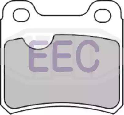 EEC BRP0597 - Гальмівні колодки, дискові гальма autozip.com.ua