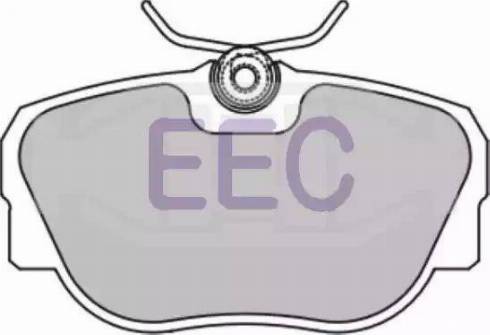 EEC BRP0558 - Гальмівні колодки, дискові гальма autozip.com.ua