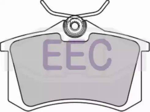 EEC BRP1020 - Гальмівні колодки, дискові гальма autozip.com.ua