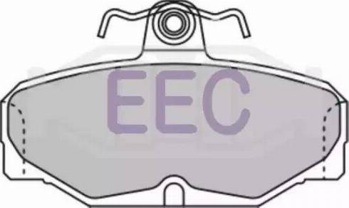 EEC BRP0537 - Гальмівні колодки, дискові гальма autozip.com.ua