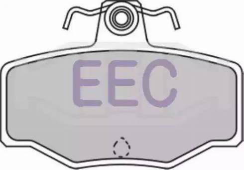 EEC BRP0693 - Гальмівні колодки, дискові гальма autozip.com.ua