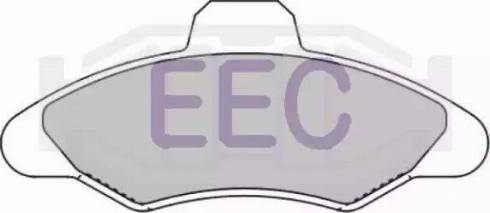 EEC BRP0685 - Гальмівні колодки, дискові гальма autozip.com.ua