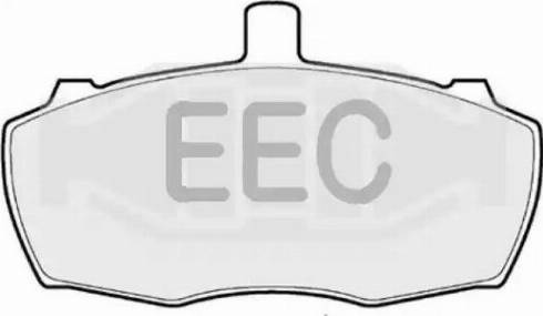 EEC BRP0069 - Гальмівні колодки, дискові гальма autozip.com.ua