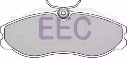EEC BRP0806 - Гальмівні колодки, дискові гальма autozip.com.ua