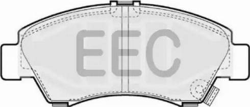 EEC BRP0816 - Гальмівні колодки, дискові гальма autozip.com.ua