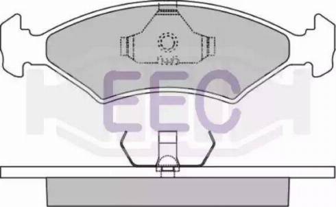 EEC BRP0351 - Гальмівні колодки, дискові гальма autozip.com.ua