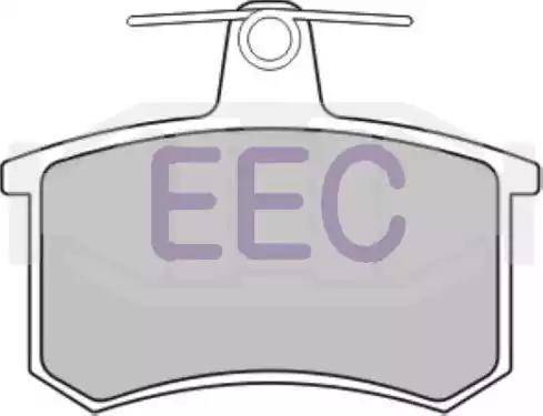 EEC BRP0371 - Гальмівні колодки, дискові гальма autozip.com.ua