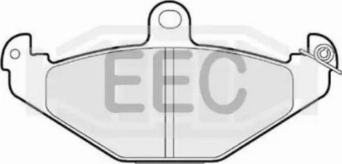 EEC BRP0749 - Гальмівні колодки, дискові гальма autozip.com.ua