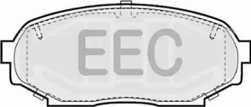 EEC BRP0746 - Гальмівні колодки, дискові гальма autozip.com.ua