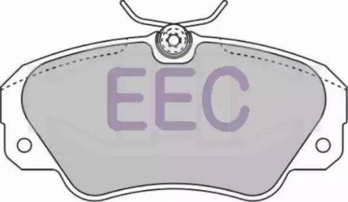 EEC BRP0757 - Гальмівні колодки, дискові гальма autozip.com.ua