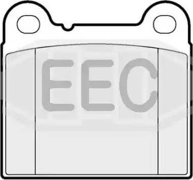 EEC BRP0716 - Гальмівні колодки, дискові гальма autozip.com.ua