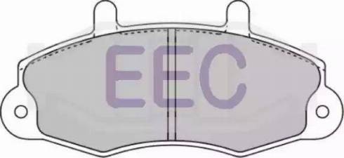 EEC BRP0728 - Гальмівні колодки, дискові гальма autozip.com.ua