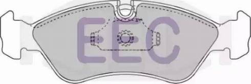 EEC BRP1031 - Гальмівні колодки, дискові гальма autozip.com.ua