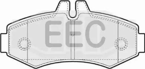 EEC BRP1074 - Гальмівні колодки, дискові гальма autozip.com.ua