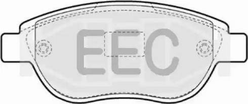EEC BRP1194 - Гальмівні колодки, дискові гальма autozip.com.ua