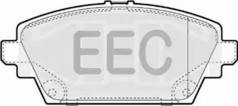 EEC BRP1170 - Гальмівні колодки, дискові гальма autozip.com.ua