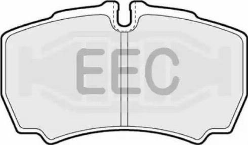 EEC BRP1277 - Гальмівні колодки, дискові гальма autozip.com.ua