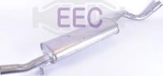 EEC EFE564 - Глушник вихлопних газів кінцевий autozip.com.ua