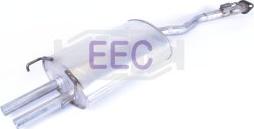 EEC ERR245 - Глушник вихлопних газів кінцевий autozip.com.ua