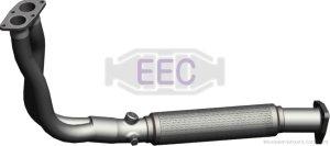 EEC FI7001 - Труба вихлопного газу autozip.com.ua