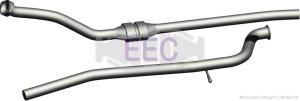 EEC PT6049T - Каталізатор autozip.com.ua