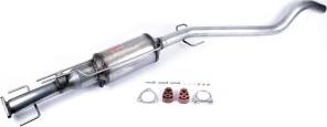 EEC VX6074T - Сажі / частковий фільтр, система вихлопу ОГ autozip.com.ua