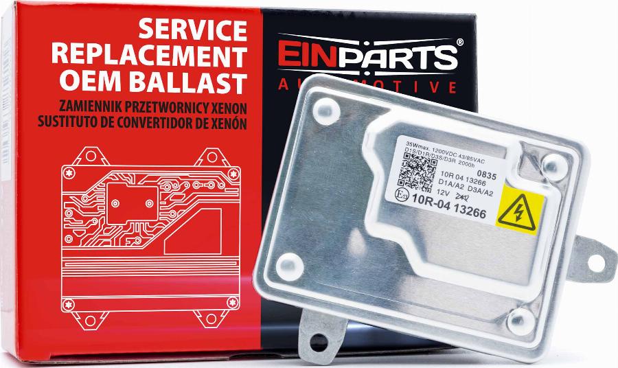 EINPARTS EPH-D1-3 A2 - Попередньо включений прилад, газорозрядна лампа autozip.com.ua