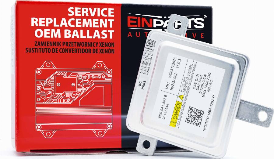 EINPARTS EPH-D1-3 (M6) - Попередньо включений прилад, газорозрядна лампа autozip.com.ua