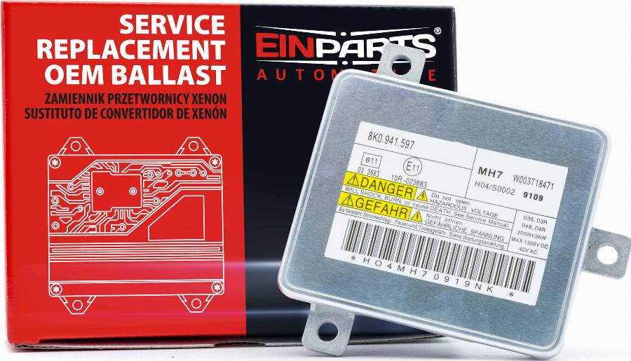 EINPARTS EPH-D1-3 M - Попередньо включений прилад, газорозрядна лампа autozip.com.ua
