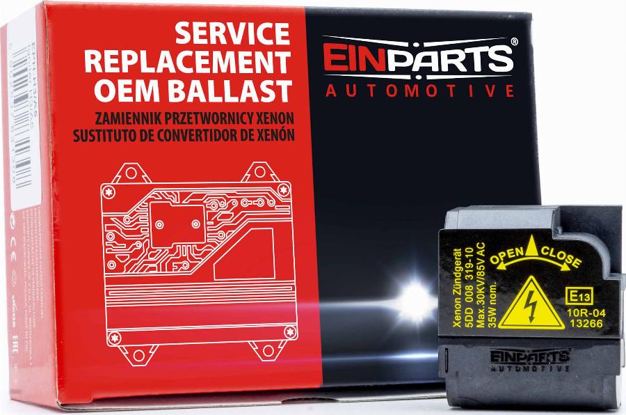 EINPARTS EPH-H3-A5 - Попередньо включений прилад, газорозрядна лампа autozip.com.ua