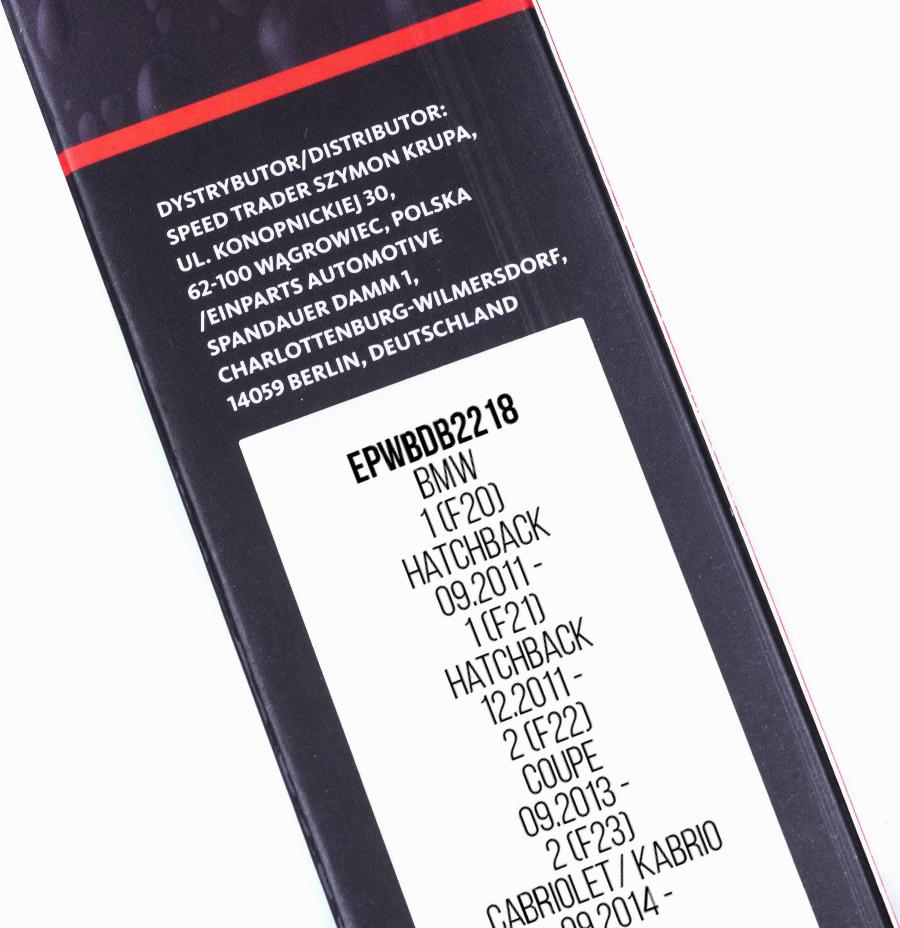 EINPARTS EPWBDB2218 - Щітка склоочисника autozip.com.ua