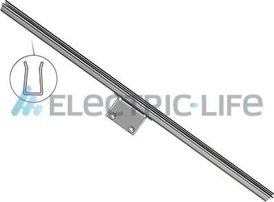 Electric Life ZR9049 - Прокладка, бічне скло autozip.com.ua