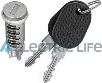 Electric Life ZR801018F - Циліндр замка autozip.com.ua