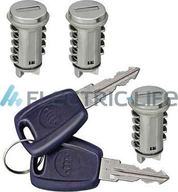 Electric Life ZR801213 - Циліндр замка autozip.com.ua