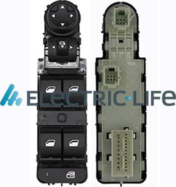 Electric Life ZRPGB76002 - Вимикач, стеклолод'емнік autozip.com.ua