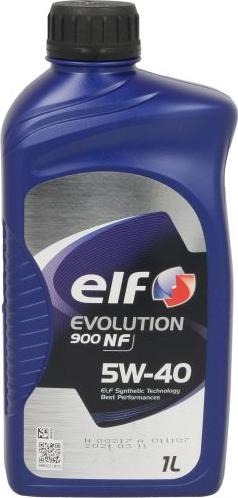 ELF EVO900NF5W401L - Моторна олива autozip.com.ua