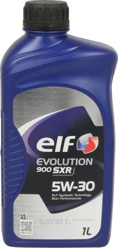 ELF EVO900SXR5W301L - Моторна олива autozip.com.ua