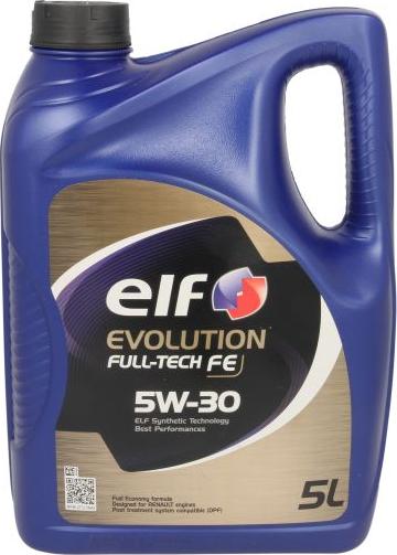 ELF EVOFULLTECHFE5W305L - Моторна олива autozip.com.ua