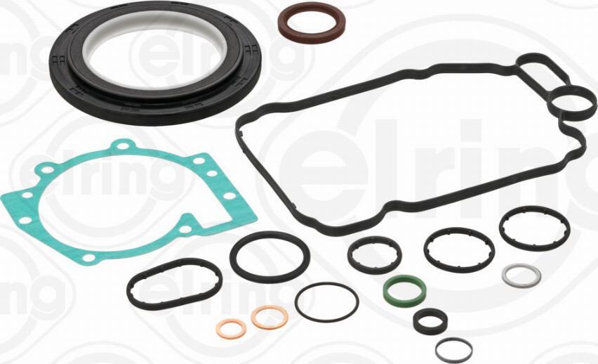 Elring 938.980 - Комплект прокладок, блок-картер двигуна autozip.com.ua