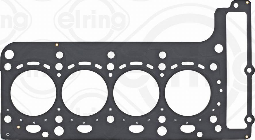 Elring 529.530 - Прокладка. головка блока цилиндров MB OM 651 1.55 мм 0.2 mm пр-во Elring autozip.com.ua