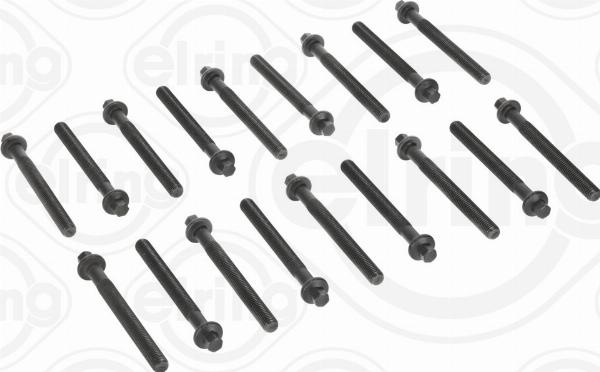 Elring 057.590 - Комплект болтів головки циліндрів autozip.com.ua