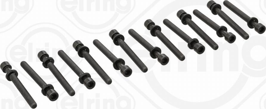 Elring 819.891 - Комплект болтів головки циліндрів autozip.com.ua
