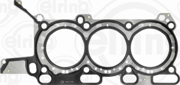 Elring 706.540 - Прокладка, головка циліндра autozip.com.ua