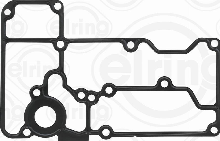 Elring 721.990 - Прокладка, кришка картера (блок-картер двигуна) autozip.com.ua