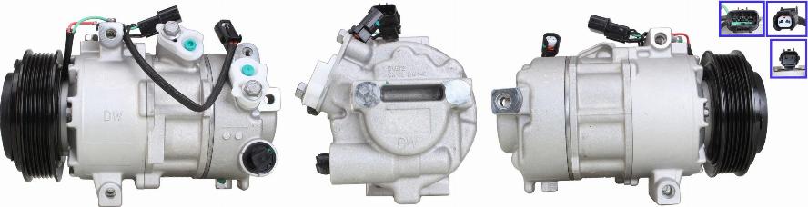 Elstock 51-1490 - Компресор, кондиціонер autozip.com.ua
